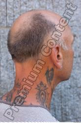 Head Tattoo Casual Average Studio photo references